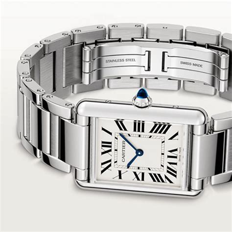 cartier tank watch quartz|cartier tank must quartz.